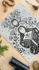 Calling you softly Linoldruck - art.from.ilkas.heart  