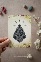 Die Göttin der Empfängnis Postkarte - art.from.ilkas.heart  