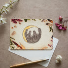 Die singenden Mondfrauen Postkarte - art.from.ilkas.heart  