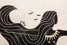 Die wilde Göttin Linoldruck - art.from.ilkas.heart  