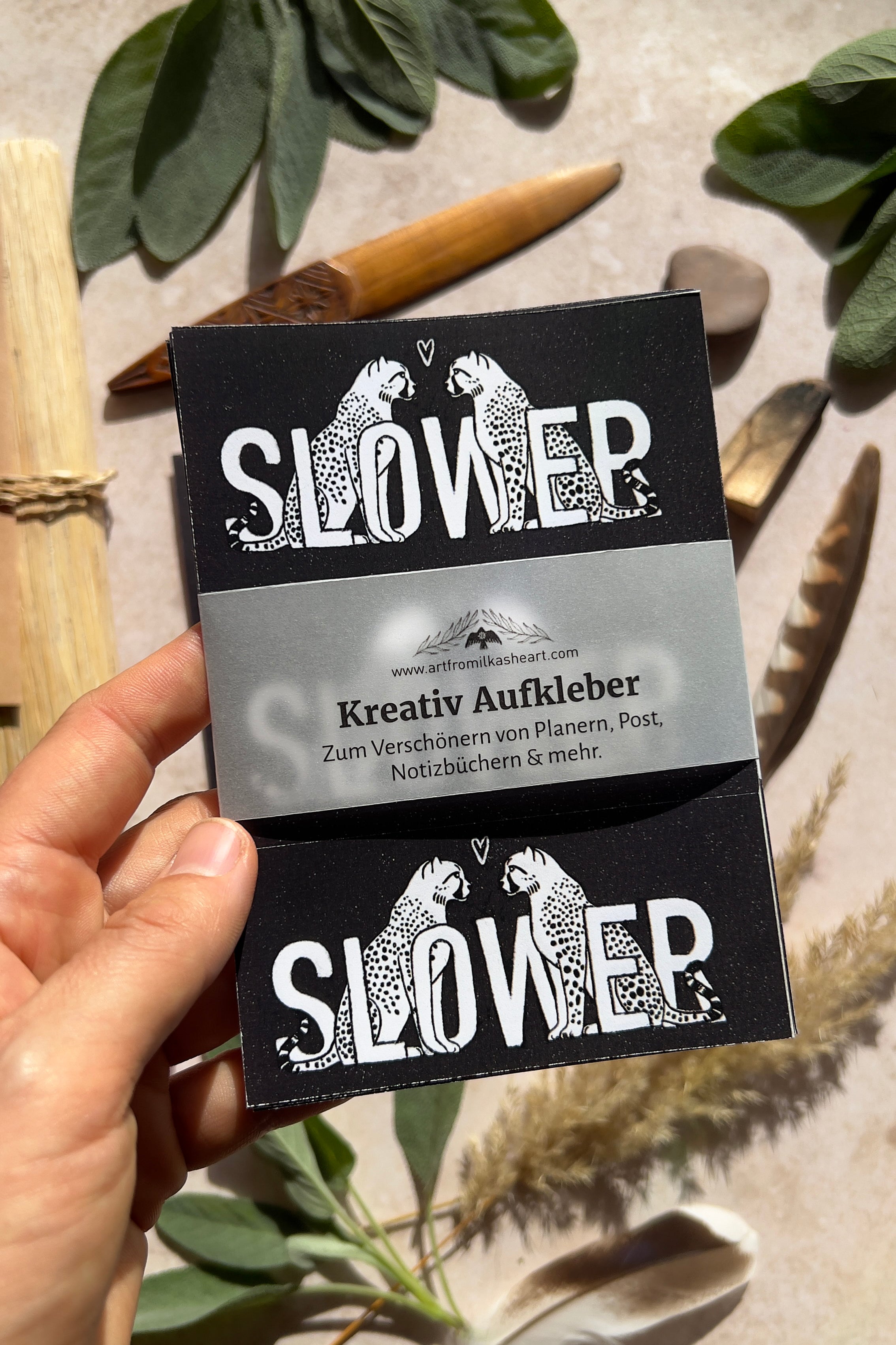 Slower Stickerbogen - art.from.ilkas.heart