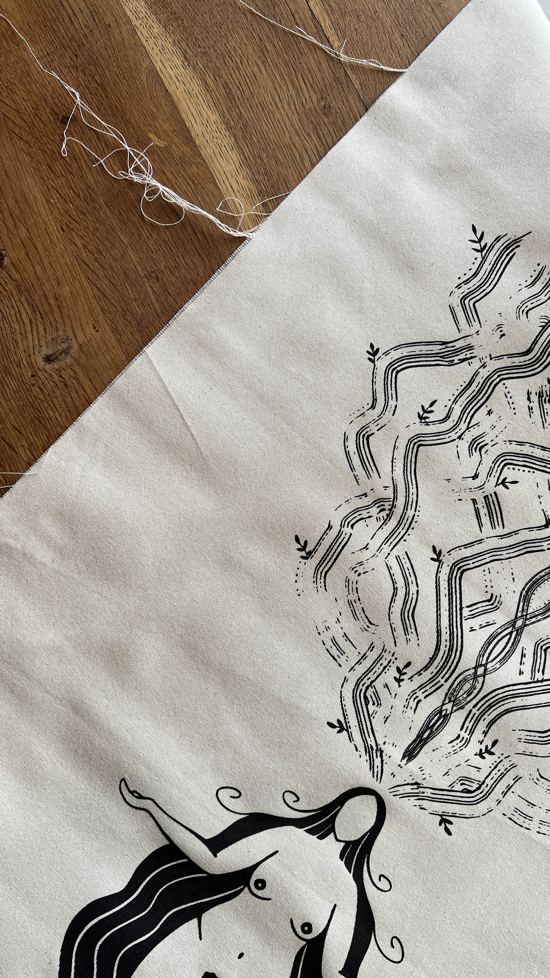 The Connected Goddess - in Rohform STARK REDUZIERT - art.from.ilkas.heart