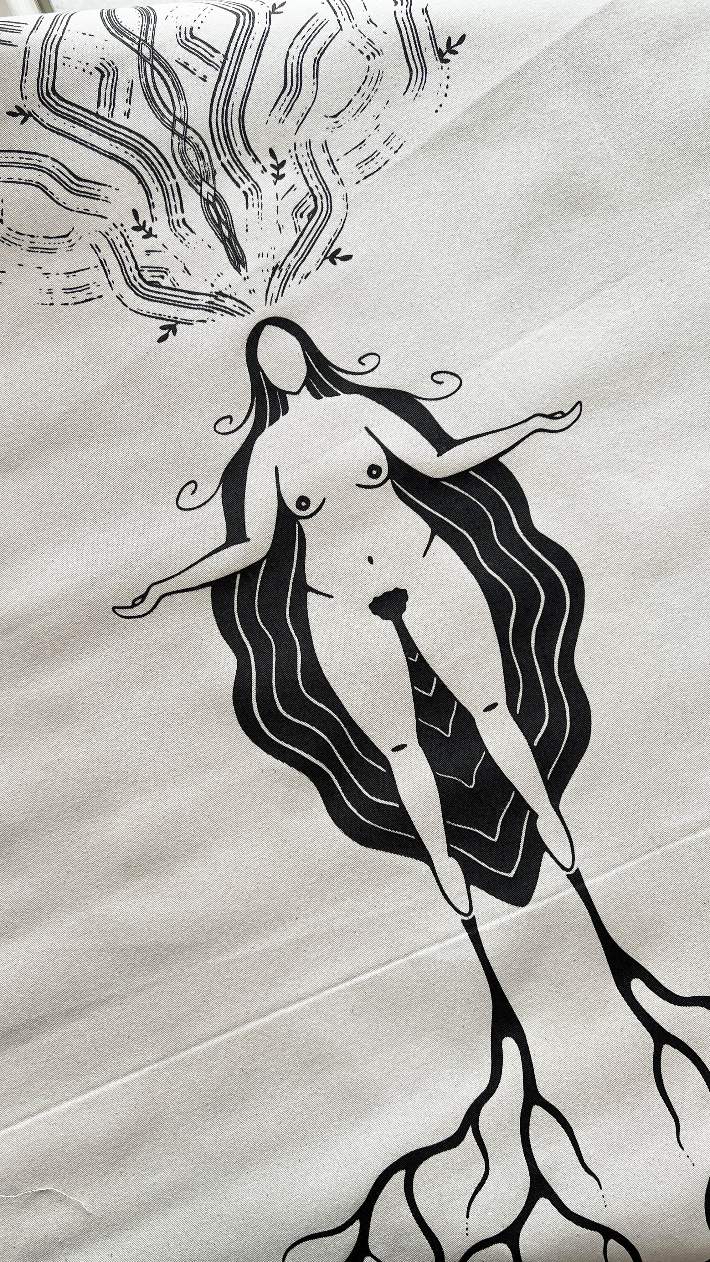 The Connected Goddess - in Rohform STARK REDUZIERT - art.from.ilkas.heart