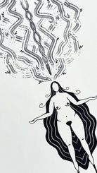 The Connected Goddess - in Rohform STARK REDUZIERT - art.from.ilkas.heart