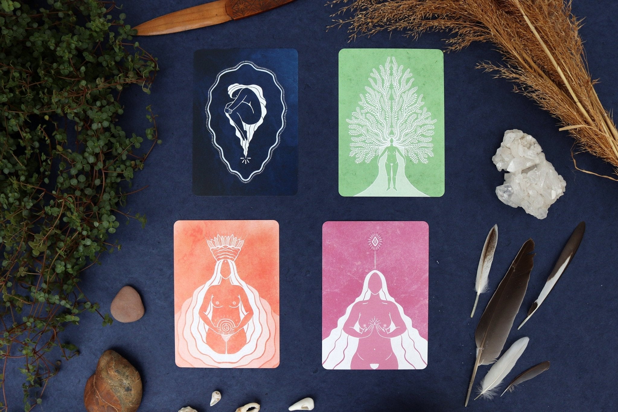 Göttinnen Karten Sammlung - art.from.ilkas.heart
