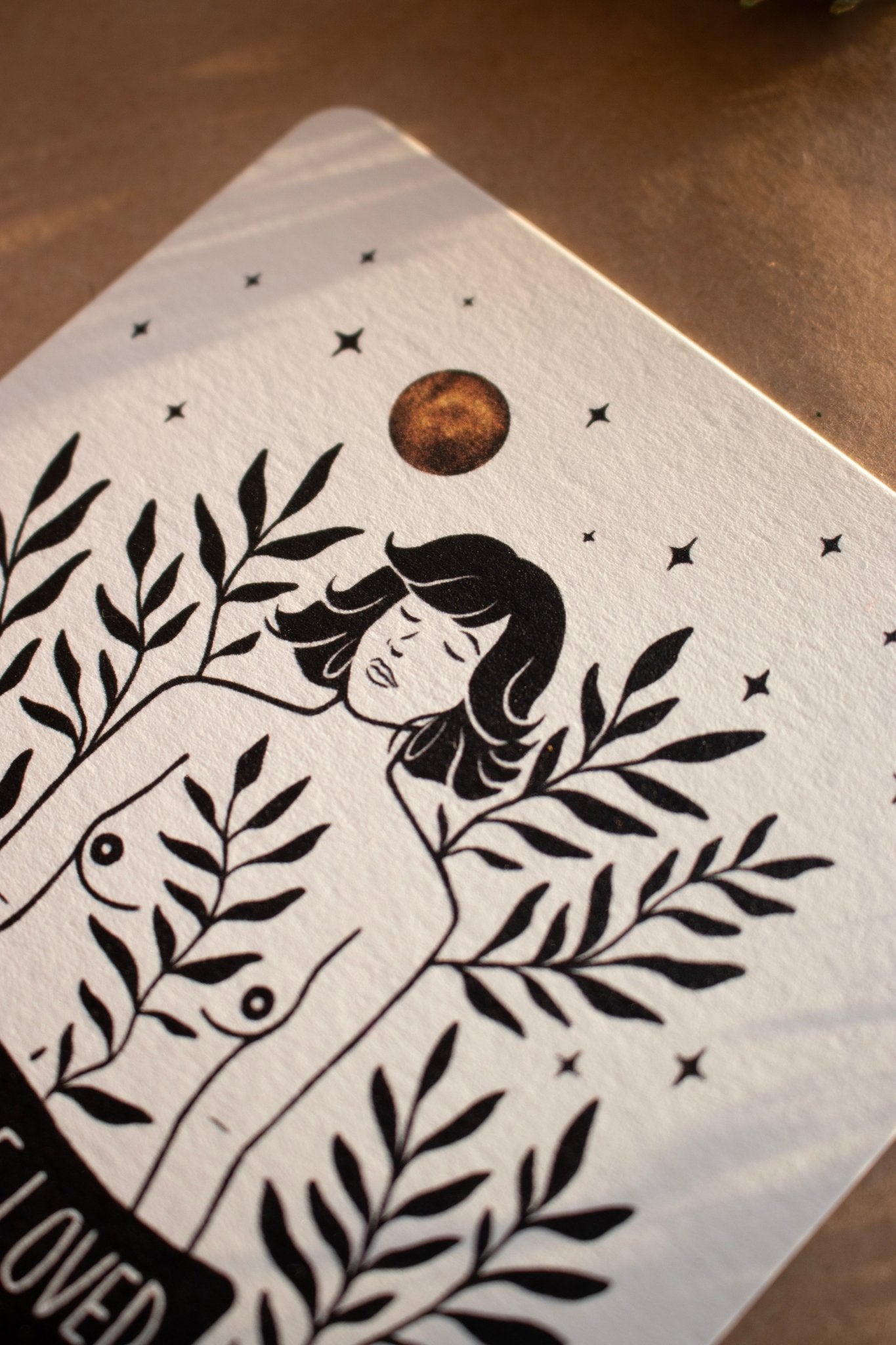 You are loved - Postkarte - art.from.ilkas.heart