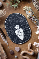 Die Wut - Linoldruck - art.from.ilkas.heart