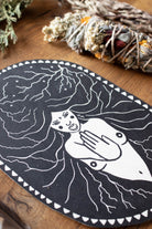 Die Wut - Linoldruck - art.from.ilkas.heart