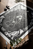 Trusting the Process - Linoldruck - art.from.ilkas.heart