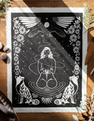 Trusting the Process - Linoldruck - art.from.ilkas.heart