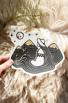 Mutter der Berge - Großer Autoaufkleber - art.from.ilkas.heart