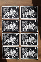 Wolf Mother of the wild Child - Postkarte - art.from.ilkas.heart