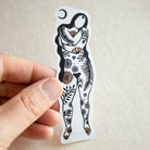 Goddess Embracing herself Aufkleber - art.from.ilkas.heart  