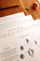 Goddess Flow-Kalender und Zyklustracker – zum Ausdrucken für zu Hause - art.from.ilkas.heart  