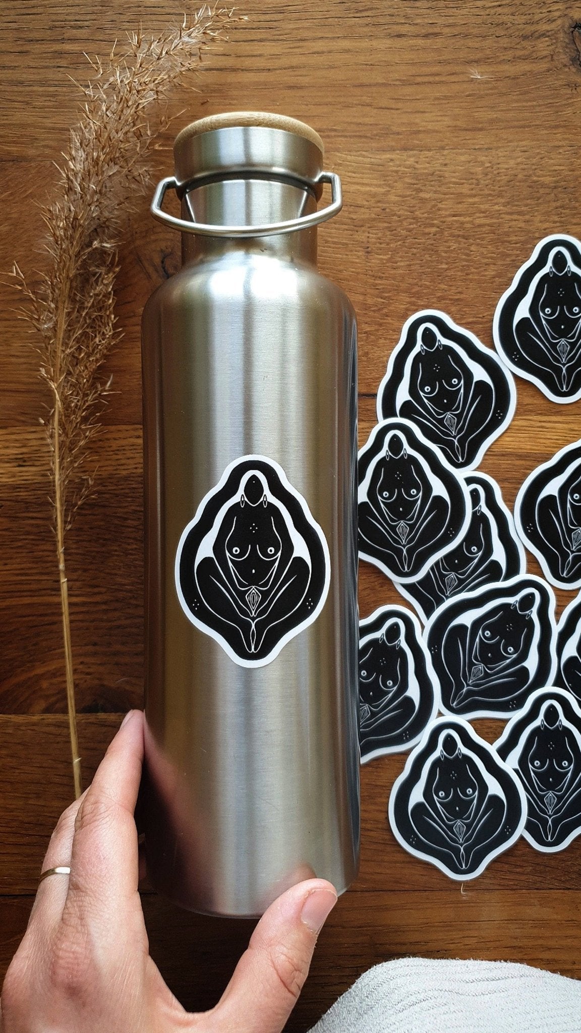 Große Mutter Aufkleber - art.from.ilkas.heart