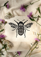 Hummel & Blumen Linoldruck - art.from.ilkas.heart  