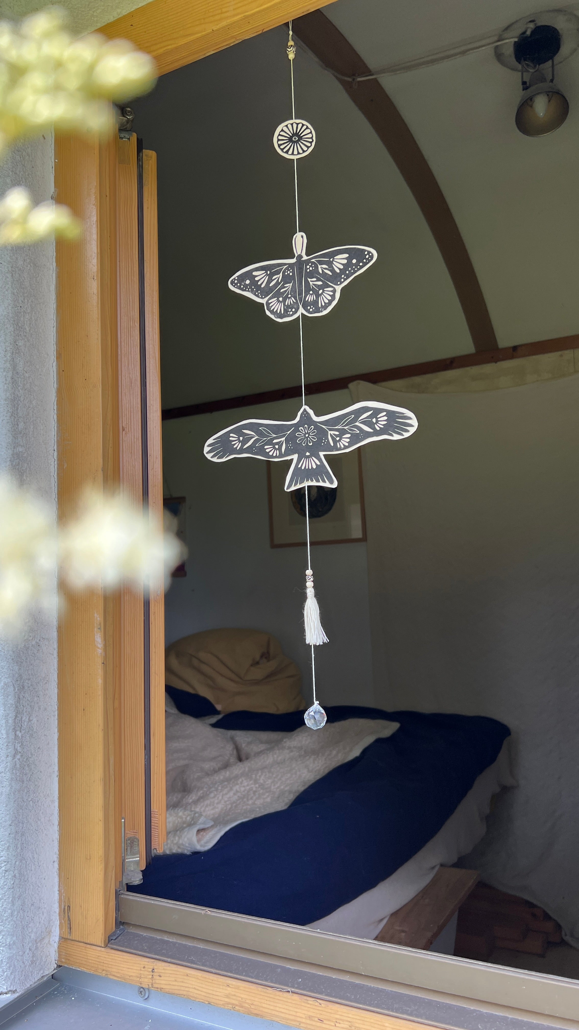 Verbundenheit - DIY Papiermobile Bastelanleitung - art.from.ilkas.heart