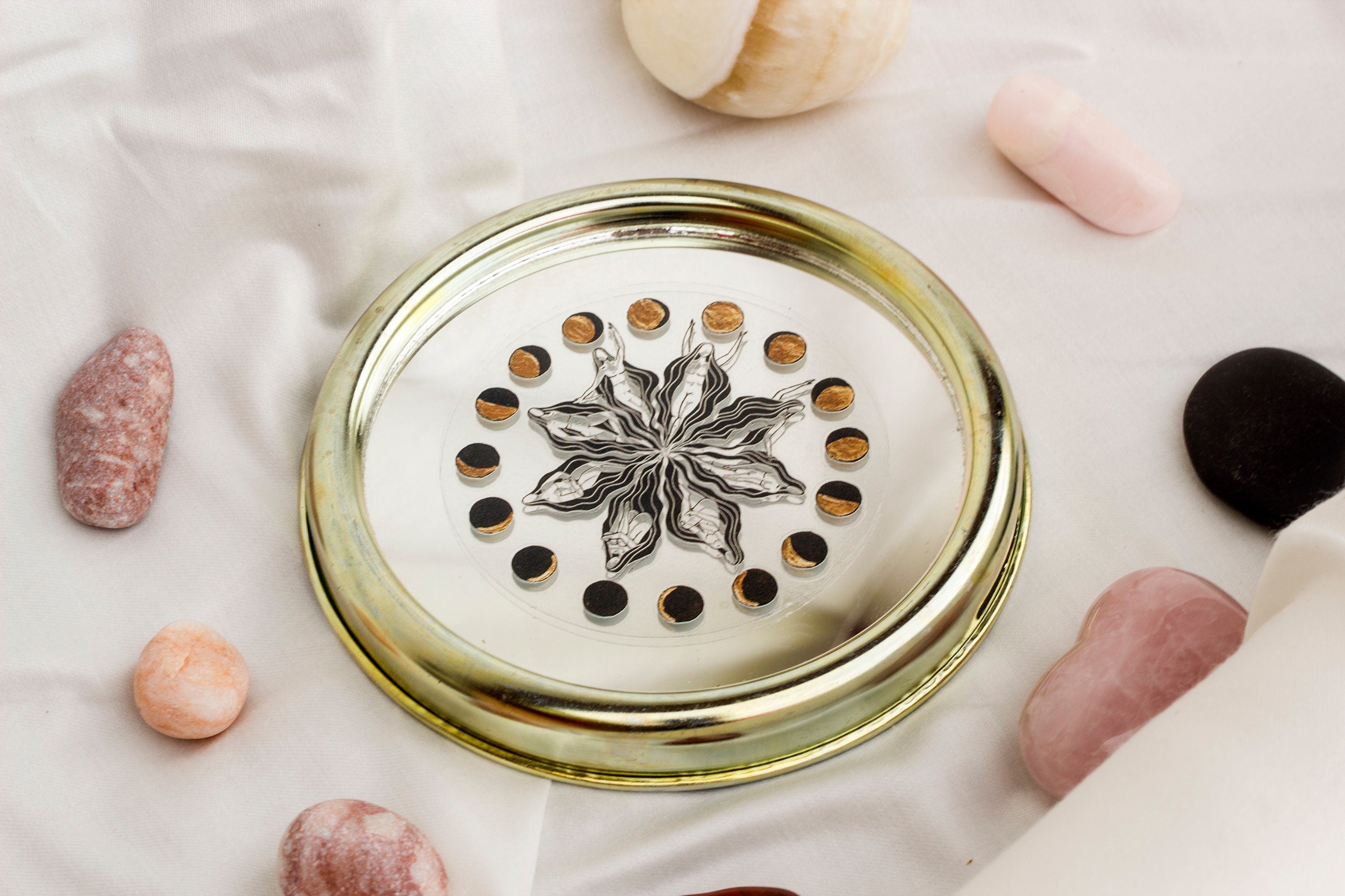 Mondblume Aufkleber - art.from.ilkas.heart  