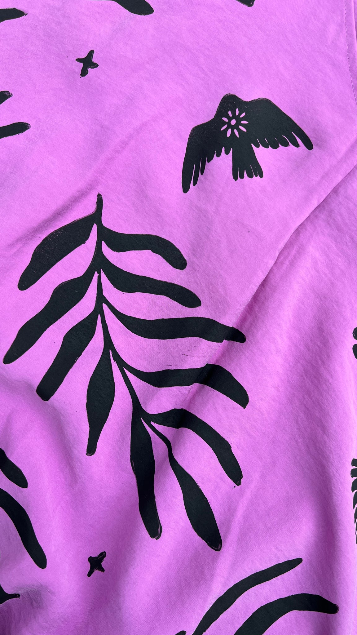 Night Spirit Bluse Lila - art.from.ilkas.heart  