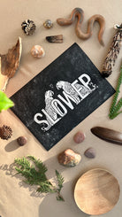 Slower Linoldruck - art.from.ilkas.heart  