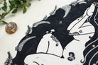 Tochter der Erde Linoldruck - art.from.ilkas.heart  