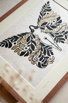 Unfolding Goddess Linoldruck - art.from.ilkas.heart  