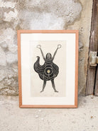 Urkraft Linoldruck - art.from.ilkas.heart  