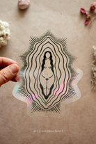 Vulva Göttin Rainbowmaker - art.from.ilkas.heart  