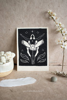 Wisdom Keeper Linoldruck - art.from.ilkas.heart  
